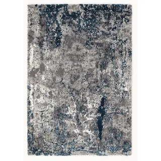 OCI JUWEL LIRAY Kurzflorteppich 160 x 230 cm Grau/Petrol