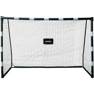 Sandora Fußballtor Hattrick XL" 300x200x120, schwarz/weiß,