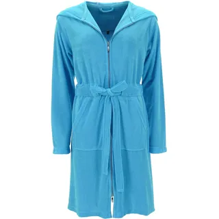 VOSSEN Bademantel »Tampa, ideal für Sauna & Spa, Hotelbademantel, Morgenmantel«, 1 Stk. Kängurutasche, Reißverschluss