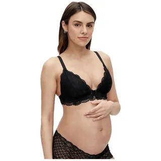 Mamalicious Zenina Lace Nursing Maternity Bh - Black - M