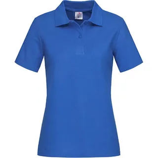 Stedman ST3100 | Damen Piqué Poloshirt 100 - Farbe: Bright Royal - Größe: L - Blau