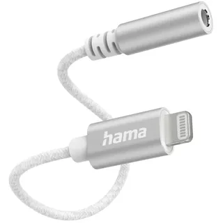 Hama Aux-Adapter Lightning auf 3.5mm Weiblich Weiß