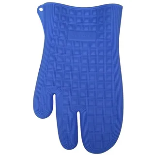 Silikomart | Mister Hot Ofenhandschuh aus Silikon, Farbe Blau, Maße 250 x 168 mm,