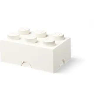 LEGO Storage brick 6 - WHITE
