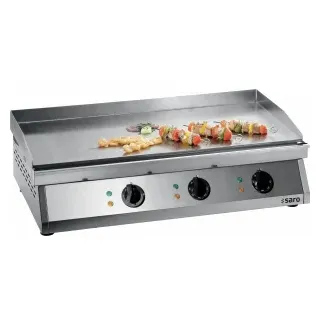 SARO Griddleplatte FRY TOP 760, Hochwertige Edelstahl-Bratplatte mit 3 Bratzonen, Maße (L x B x H): 500 x 845 x 245 mm