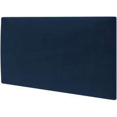 MOLLIS Polsterplatte, Rechteckiges und Dekoratives Wandpaneel, Geeignet als Bettkopfteil oder Aufprallschutz, Reduziert Schall und Verbessert Akustik, aus Schaumstoff, 60 x 30 cm, Marineblau
