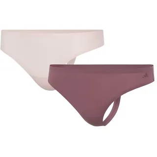 adidas Damen Sport Barely There-Packaged Panties (2PK) Unterwäsche, Mehrfarbig, S (3er Pack)