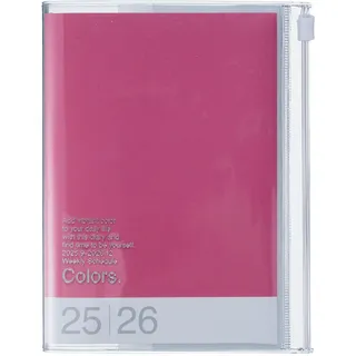 mark's(マークス) Taschenkalender A6 Pink 2025/26