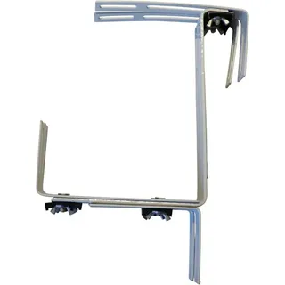 Siena Garden Blumenkastenhalter 3-fach verstellbar Weiß