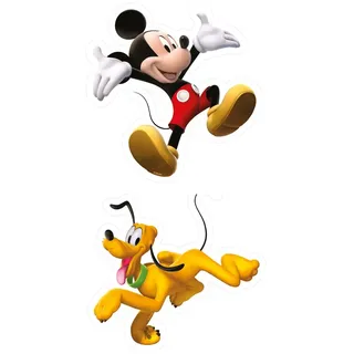Decofun 24001 Mickey - Mini Foam Elements 2-Stück