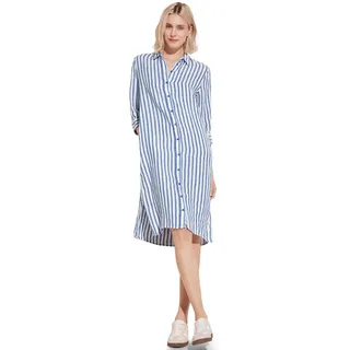 Yarn Dyed Linen Shirt Dress_ l