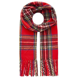 Zwillingsherz Schal »"Kariert"« mit Karo-Muster und Fransenabschlüssen