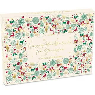 Nuss Adventskalender 2025 - süß salzig & würzig Set 1 St