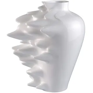 Rosenthal Fast Weiss Vase 30 cm | Vaso Rosenthal Fast – Design Cedric Ragot, 30 cm (26030)Il vaso Fast, creato dal designer Cedric Ragot per Rosenthal Studio
