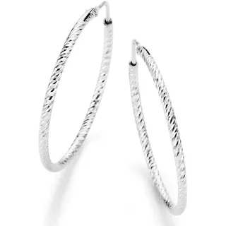 FIRETTI Creolen Schmuck Geschenk Silber 925 glänzend