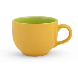 H&H 1536365 Jumbo Papaya Tasse, Stoneware, 74 cl