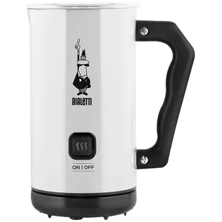 Bialetti Elektrischer Milchaufschäumer 4 in 1 Weiß