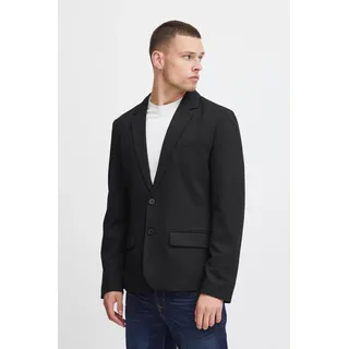 Sakko BLEND "Blazer", Herren, Gr. 50, schwarz, Web, Obermaterial: 64% Viskose, 31% Polyester, 5% Elasthan, unifarben, regular fit, Sakkos Sakko, mit pflegeleichten und elastischen Eigenschaften, Regular Fit
