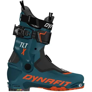 Dynafit Tlt X Extra Wide Tourenskischuhe - Petrol / Orange - EU 39