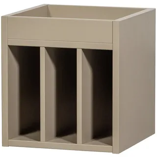 Woood Turner Plattenschrank Standregal 44 x 47 x 44 cm Braun