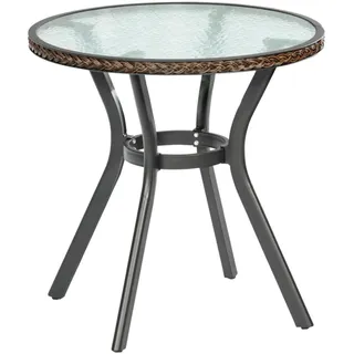 Merxx Ravenna Gartentisch Ø 70 x 73 cm Braun