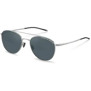 Porsche Design P8947 Sonnenbrille - Palladium / Black - Blue/Mirror Silver / CAT3