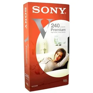 Sony - VHS, Premium Qualität, 240 Minuten
