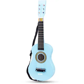 woet Spielzeuggitarre Holzgitarre 10342 Blau