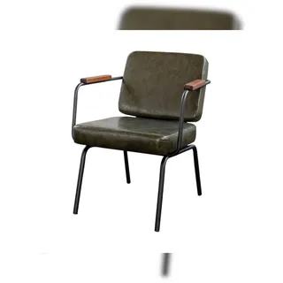 KAWOLA Esszimmerstuhl Visu Kunstleder Grün