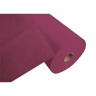 Pronappe Tischdecke R732408I 4er Pack Einweg-Tischläufer aus Spunbond-Vlies Länge 24m Breite 0,4m (pro Rolle) vorgeschnitten alle 1,20m Farbe Bordeaux