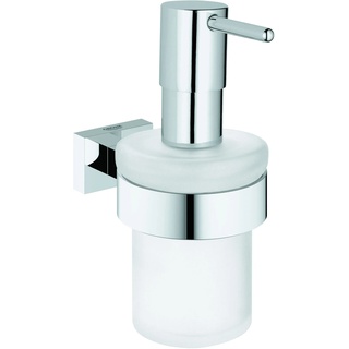 Grohe Essentials Cube Seifenspender mit Halter chrom (40756001)