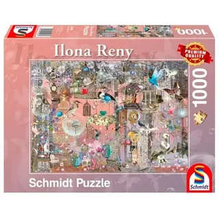 Schmidt Puzzle - Pink beauty (1000 pieces) 2D Puzzles