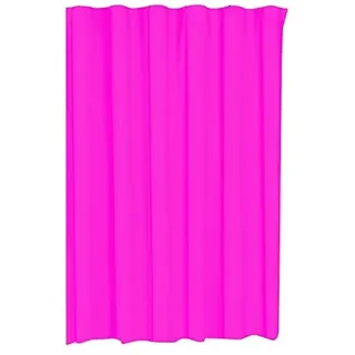 MSV Duschvorhang, Rot, W 70.9" x L 78.7" (1 Panels), Polyester
