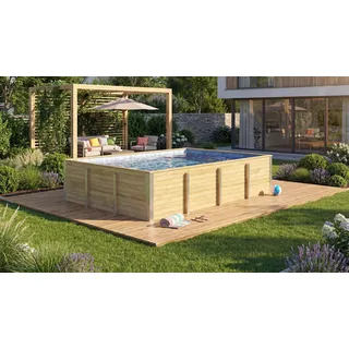 weka Massivholzpool Siarago Gr. 2