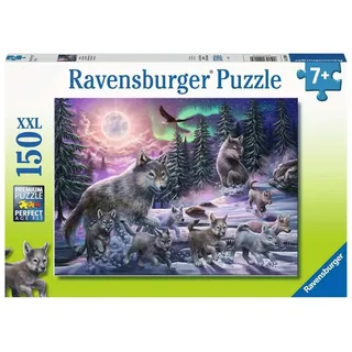 Ravensburger 12908 Puzzle Nordwölfe 150 Teile)