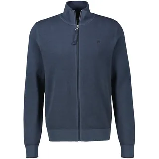 Lerros Strickjacke »LERROS Melange-Strickjacke für Herren blau