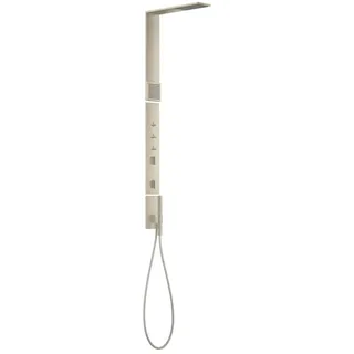 Hansgrohe AXOR ShowerComposition Duschpaneel, mit Thermostat, Kopfbrause 110/220, Schulterbrause, inklusive Zubehör, 12595820,