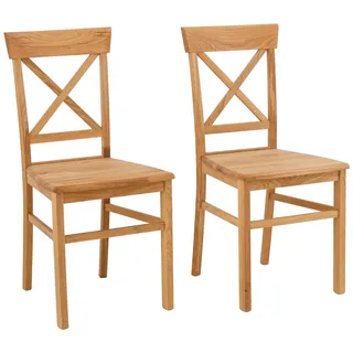 OTTO home Esszimmerstuhl Tatra TOPSELLER Holz braun 4er Set