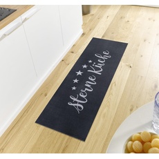 Bild Cook & Clean Küchenläufer – Küchenteppich Sterneküche Motiv Teppichläufer rutschfest Pflegeleicht Teppich Läufer für Küche, Flur, Eingangsbereich, Esszimmer – 50x150cm