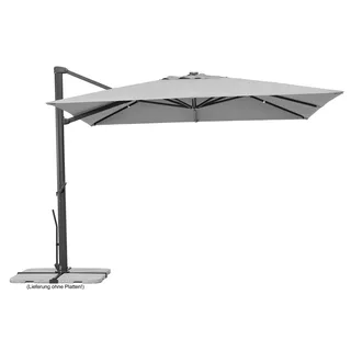 Schneider Schirme Rhodos Smart Ø 300 cm Silbergrau