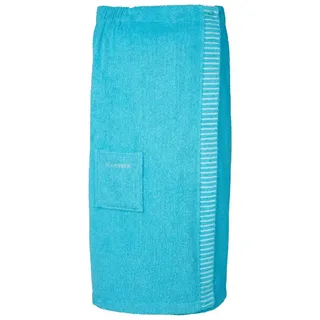 SCHIESSER Rom Saunakilt 85 x 160 cm türkis