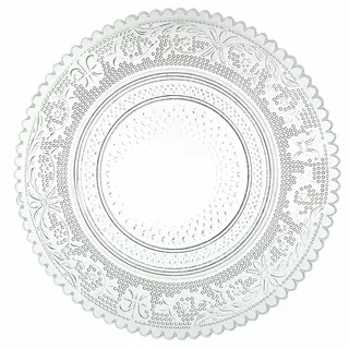 Villa d'Este Home Tivoli 6er Set Brotteller Ø 14,5 cm aus Glas, Imperial