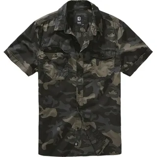 Brandit Textil Brandit Roadstar Kurzarmhemd - Dark Camo - 6XL