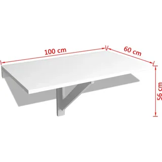 vidaXL Schreibtisch mit Schublade und Schrank Weiß 100x60 cm