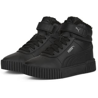 Puma Carina 2.0 Mid WTR PS Sneaker, Black Black-Dark Shadow, 31 EU