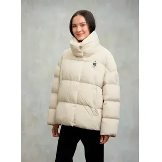 Blauer für Damen. 25WBLDC03166 Nuvola Ross beige kurze Jacke (XS), Lässig, Nylon