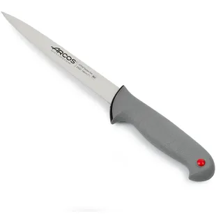 Semiflexibles Filetiermesser Arcos Farbe - Prof 243200 Edelstahl Nitrum und mango ergonomisches Polypropylen und 19 cm Klinge, Vitrine - Orange