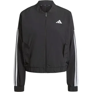 adidas Essentials 3-STRIPES Lifestyle Woven Bomber Jacket black/white, XL
