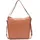 Leather Schultertasche Brown