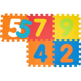 Teorema – Puzzle-Teppich, 9 Stück Zahlen
